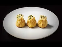 Gyoza de gamba a la plancha