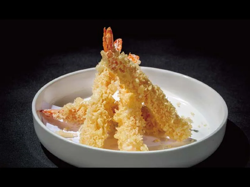 Tempura de gambas