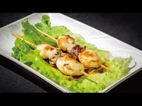 Brocheta de sepia