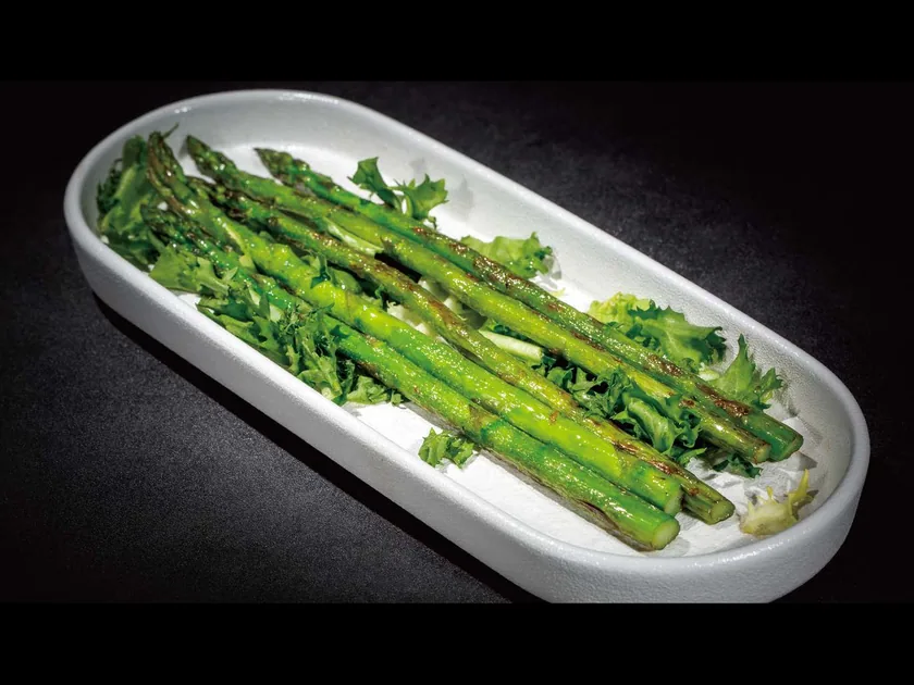 Espárragos a la plancha