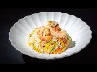 Arroz con gambas