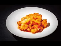 Cerdo en salsa agridulce