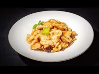 Cerdo con salsa chili