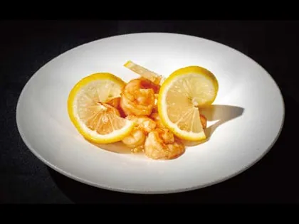 Gambas al limón
