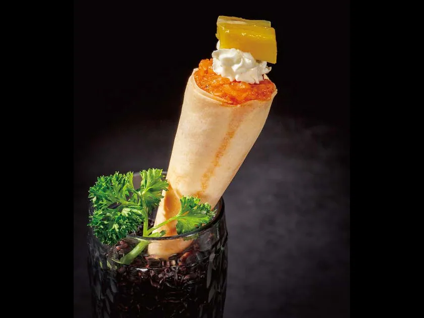 Cono de salmón